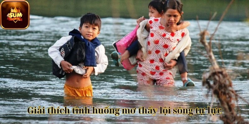 Giải thích tình huống mơ thấy lội sông tự lực